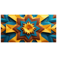 thumbnail image 3 of Geometric Abstract Origami Art Banner Backdrop for Wall Decoration Event Display Photography Props Birthday Party Supplies Background Decor, 3 of 4