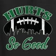 thumbnail image 5 of Wild Bobby, Hurts So Good Philadelphia Football City Sports Men Graphic Tank Top, Black, Small, 5 of 6
