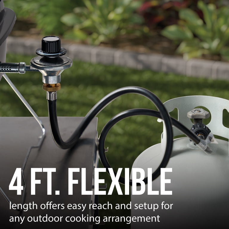 Expert Grill 4 ft. Propane Adapter Hose with Brass Fittings photo 5