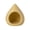 🥝 Yellow_New#493, variant on Hamster cooling house ceramic hideout cave bed shelter • summer heatnest • scratch-resistant, easy-clean, -absorbing design for small pets