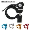 thumbnail image 6 of SPRING PARK MTB Road Bike Bicycle Seatpost Clamp Quick Release Seat Post Clamps 28.6/31.8/34.9mm, 6 of 7
