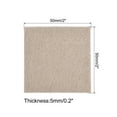 thumbnail image 2 of Uxcell Self Adhesive Square Furniture Felt Pads 2 Inch x 2 Inch Beige Pack of 12, 2 of 5