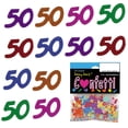 thumbnail image 3 of Confetti Number 50 MultiColors - Pouch (1/2 oz) - CCP7505, 3 of 8