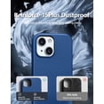 thumbnail image 4 of iPhone 15 Plus Case,Liquid Silicone Slim Shockproof Protective iPhone 15 Plus 6.7 inch Phone Case [Microfiber Lining] (Navy Blue)…, 4 of 6