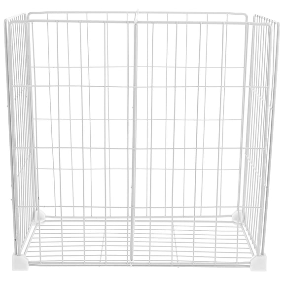 BESTOYARD Freezer Racks for Chest Freezer Organizer Bin Iron 1Set White