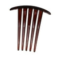 thumbnail image 5 of Unique Bargains 1 Pc Small Side Combs Teeth Hair Combs Hair Clip Comb 3" Brown, 5 of 6