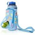 thumbnail image 1 of Made Easy Kit Water Bottle Carrier with Pocket for Dog Poop Waste Bags and Adjustable Padded Shoulder Strap, 1 of 1