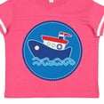 thumbnail image 4 of Inktastic Tug Boat Nautical Sea Boys or Girls Toddler T-Shirt, 4 of 5