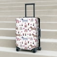 thumbnail image 6 of Disketp Cute Dog Elastic Travel Luggage Cover Travel Suitcase Protective Cover For Trunk Case Apply To 18''-32'' Suitcase Cover-X-Large, 6 of 7