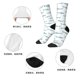 thumbnail image 5 of Balery Cute Shark Calcetas Largas con Estampado para Hombre y Mujer – Suaves y Transpirables, Talla Única (US 5-11), 5 of 6