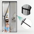 thumbnail image 3 of Mosquitera para puerta Jormftte 90 x 210 cm color negro, 3 of 5
