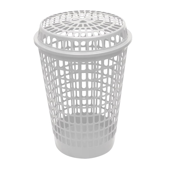 Cesto Plastic Trends Iris 55 L Blanco