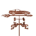 thumbnail image 1 of EZ Vane EZ1013-GR Corvette C4 Car Weathervane with Garden Mount, 1 of 1