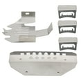 thumbnail image 3 of 5pcs Stainless Steel Chassis Armors Protection Skid Plate Fits for -6 G63 6-Wheels Car, 3 of 8