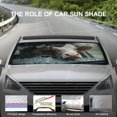 thumbnail image 2 of Funny Cow Car Windshield Sun Shade Fold-able Sunshade Front Window Cover Sun Visor Protector Accessories for Truck SUV 55"x30", 2 of 7