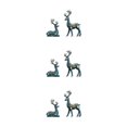 thumbnail image 1 of Injueey Estatua Hecha A Mano Para Un Toque De Elegancia - Decoración Del Hogar Añade Encanto Al Hogar Regalo Opción Ciervo De La Suerte/azul Type1 NO1, 1 of 6