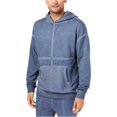 thumbnail image 1 of Eldwood - Sudadera con capucha y costuras cruzadas para hombre, azul, grande, 1 of 2