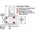thumbnail image 2 of Wilwood Hub Vented Rotor 5-4.50 5-4.75in, 2 of 3