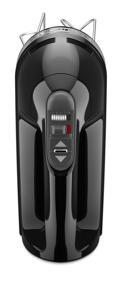 ONYX BLACK KitchenAid® Soft Start 9-Speed Hand Mixer Model KHM9218