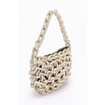 thumbnail image 2 of Metallic String Handmade Tote Bag, 2 of 4