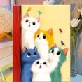 thumbnail image 4 of cat DIY digital Oil painting,handmade Painting For Adults Kids Beginners &, 4 of 8
