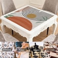 thumbnail image 6 of Premium Boho Design Non-Slip Playing Mat for Game Nights 31.5x31.5 Inch Rubber Mahjong Surface with Quiet Features for Card Games and Board Games, 6 of 7