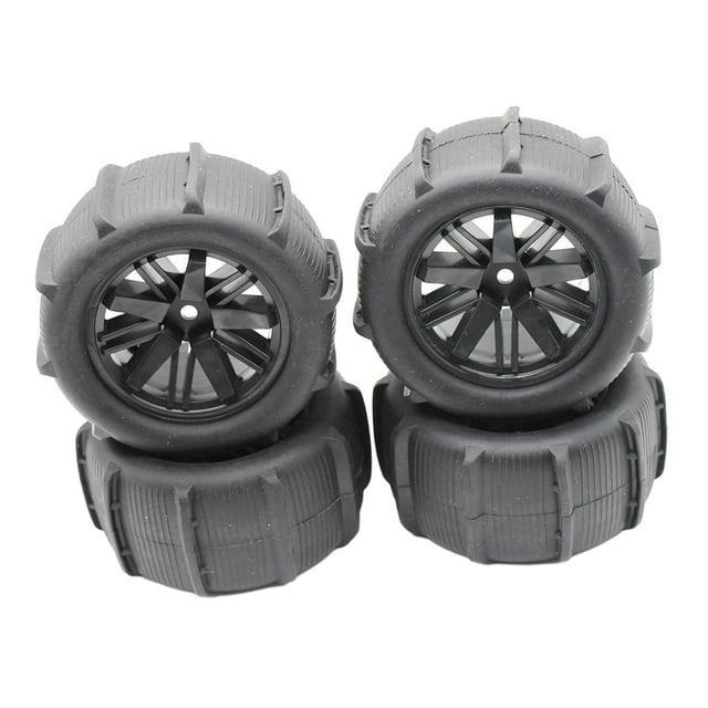 4x 1/14 Neumáticos de Coche RC Hugo Neumático de goma para coche RC