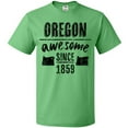 thumbnail image 3 of Inktastic Oregon Awesome Since 1859 T-Shirt, 3 of 5
