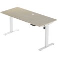 thumbnail image 1 of PROGRESSIVE DESK Standing Desk 48x30 - Electric Adjustable Height Stand Up Desk - One Piece Top, 1 of 9