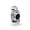 Silver-Black, variant on Womens .925 Sterling Silver Sport Blue Skier Swimmer Swim Eyeglasses Goggles Dangling Charm Bead