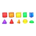 thumbnail image 3 of HILABEE Semitransparent Pattern Blocks Boys Girls Educational School Colorful Solids Geometric, 3 of 9