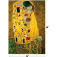 thumbnail image 2 of Gustav Klimt The Kiss 1908 Austrian Symbolist Painter Golden Period Art Nouveau Print Art Print Poster 24x36, 2 of 3