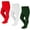 Cable_white/Green/Bright Red 3pk, variant on Baby Girl Tights Thick Cable Knit Leggings Stockings Cotton Pantyhose for Newborn Infant Toddler 3/4/5/6 Pack