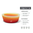 thumbnail image 4 of Silipint: Squeeze-A-Bowl 18oz: 2 Pack - Marigold - Silicone Unbreakable Bowls, Dishwasher-Microwave-Freezer-Oven Safe, Flexible, Easy Grip, Non-Slip, 4 of 5