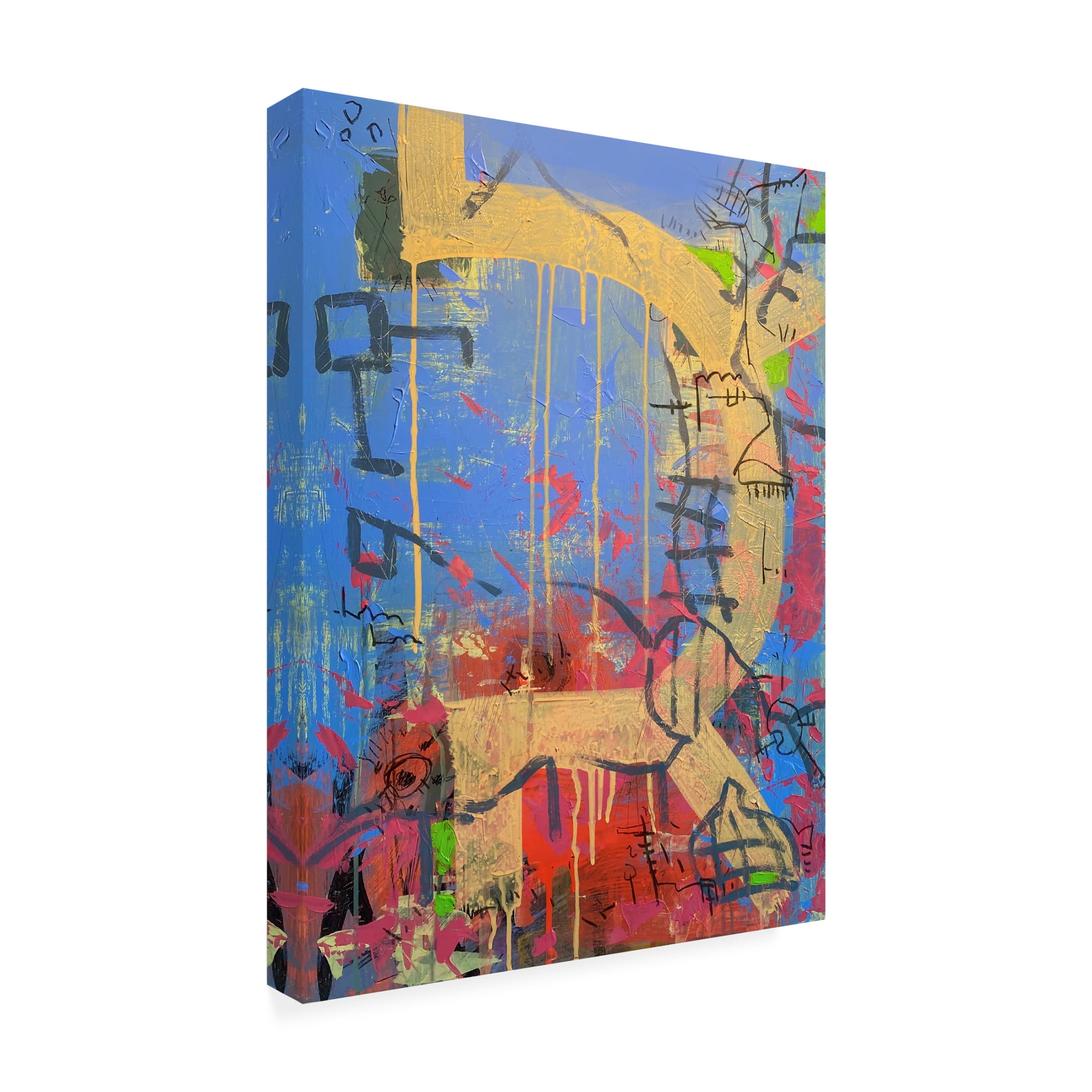 Canvas Wall Art - Randy Noble Fine Art 'Progression' Wall Art for Living Room, Bedroom, or Office Décor by Trademark Fine Art - 24 x 32 Inches