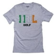 thumbnail image 1 of Ireland Golf - Olympic Games - Rio - Flag Men's Grey T-Shirt, 1 of 2