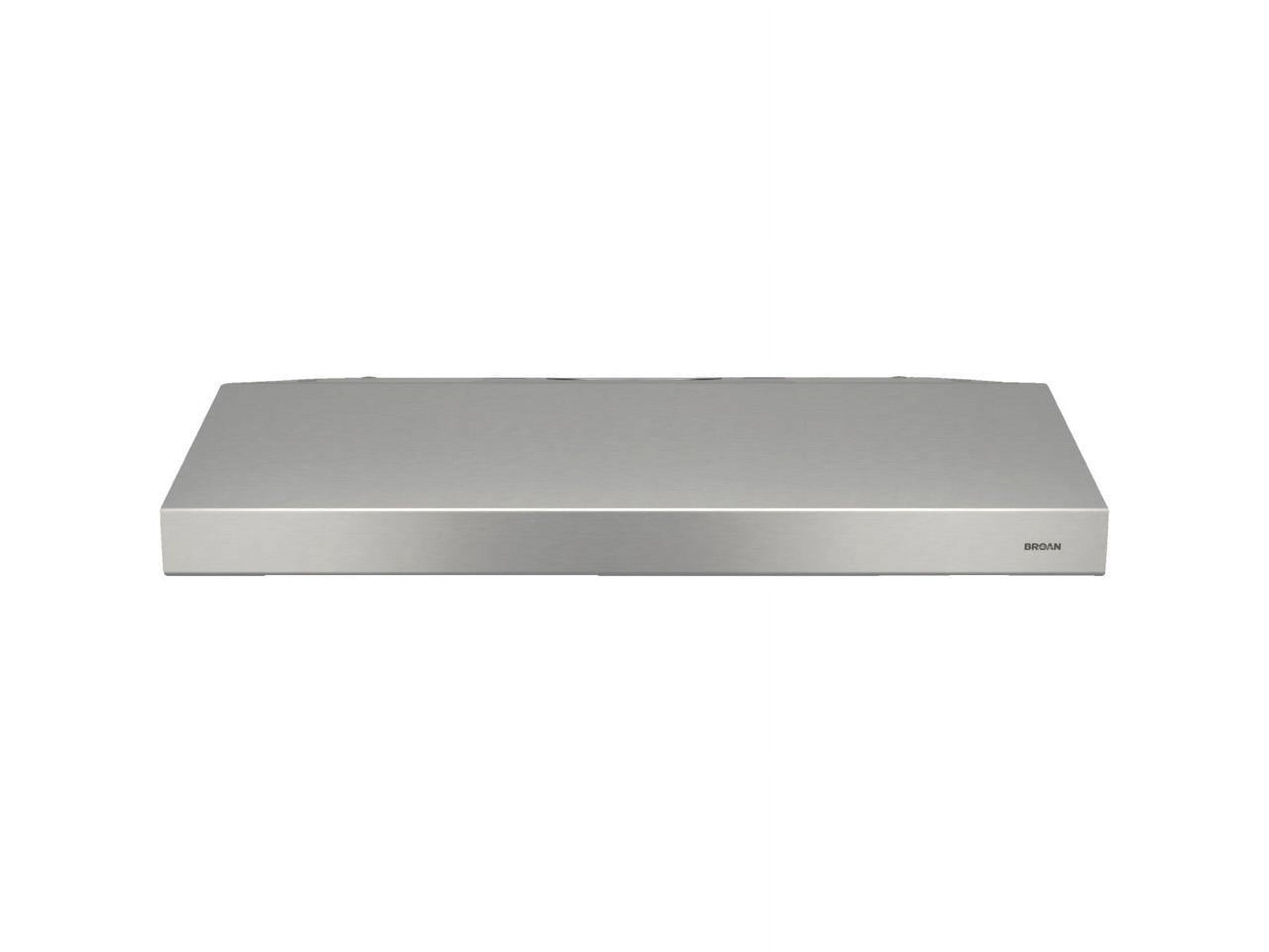 Broan® 30-Inch Ducted Under-Cabinet Range Hood w/ Easy Install System, 210  Max Blower CFM, White