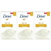 Dove Beauty Bath Bar, Dry Oil, 4 Ounce, 6 Bar (Pack of 3) 18 Bars Total