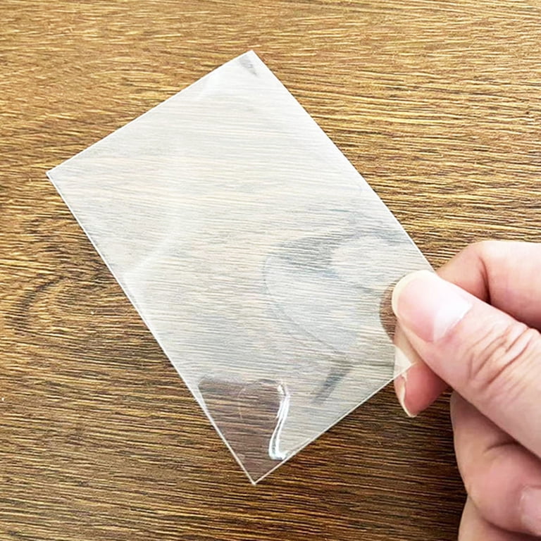50 Pcs 58 X 89 Mm Photo Transparent Card Sleeves, Idol Photo Card Sleeves,  Transparent Protective Sleeves, Non-Sealable.