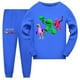 thumbnail image 1 of Conjunto de pijama de dibujos animados para niños y niñas, ropa de dormir con diseño de jardín de Banban, 1 of 4