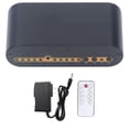 thumbnail image 2 of SPDIF Digital Optical Sound 4x2 Switcher, 4 in 2 Out Digital Optical Sound 4x2 Splitter Plug and Play with IR Remote Control for Monitor US Plug, 2 of 7