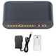 thumbnail image 2 of Conmutador de sonido óptico digital SPDIF 4x2 Divisor de sonido óptico digital 4x2 de 4 entradas y 2 salidas con control remoto por infrarrojos Enchufe estadounidense de 100 a 240 V, 2 of 15