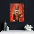 thumbnail image 4 of RUIYC Wall Art Canvas Print Pictures for Christmas - Soldier with Red Painting Artwork for Home Art-, 4 of 4