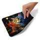 thumbnail image 3 of Mouse Pad SVART de Superficie Suave, base antideslizante, con diseño orginal de Gato estilo arte urbano, Diseño3, 22*18 cm, 3 of 4