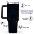 thumbnail image 2 of Mystical Eye Galaxy Stainless Steel Insulated Mug with Lid and Handle, 40oz, 2 of 4
