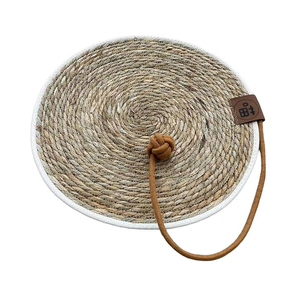 Almohadilla para rascar gatos Yuyangstore nido rascador con bola sofá multifuncional Marrón claro