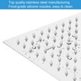 thumbnail image 2 of Chrome 10" Square Rainfall & High Pressure Stainless Steel Bath Shower head, 2 of 4