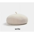 thumbnail image 1 of LinYooLi Bonnet en Laine Uni pour Femmes, Bonnet d'Hiver Chaud 17 Couleurs, 1 of 6