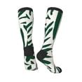 thumbnail image 5 of Lsque Palm Branch With Leaves Printed Crew Socks Men's Women's LightWeight Thin Casual Calf Socks ,Knee High Socks,Cotton Socks, 5 of 9