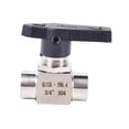 thumbnail image 2 of Siruishop Water Valve Heavy Duty Replacement Practical Plumbing Fixtures Shut Off Valve Style E, 2 of 8